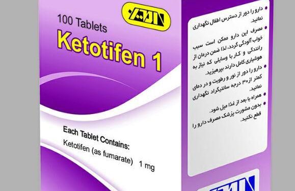 Ketotifen-1mg Tablet