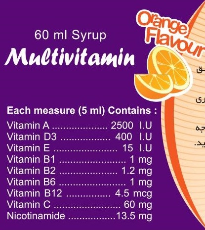 Multivitamin-60ml Syrup